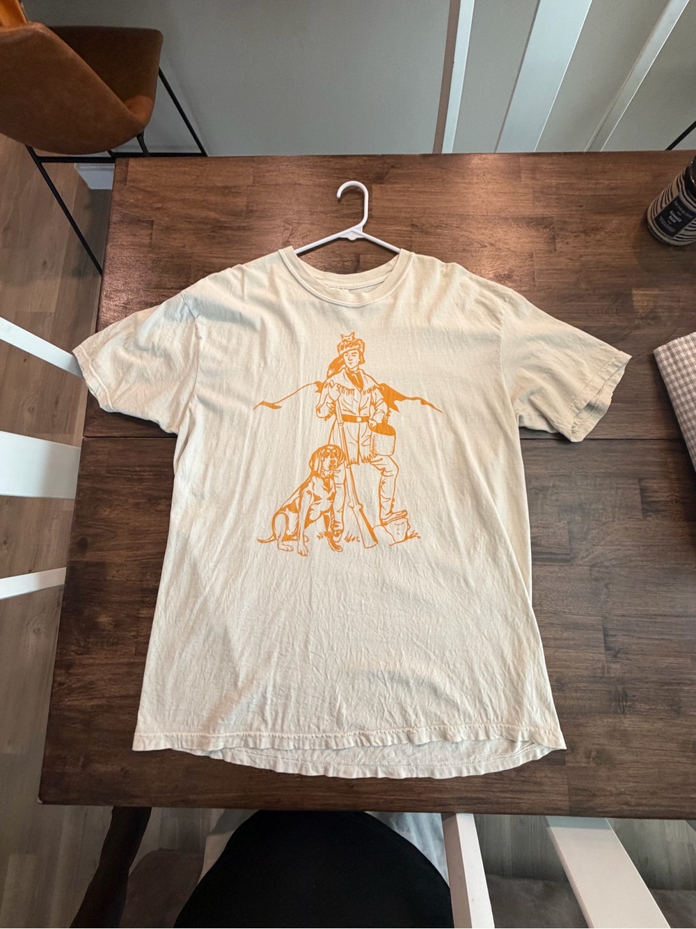 Comfort Colors Tennessee volunteers Cream Graphic Crewneck T-ShirtMen